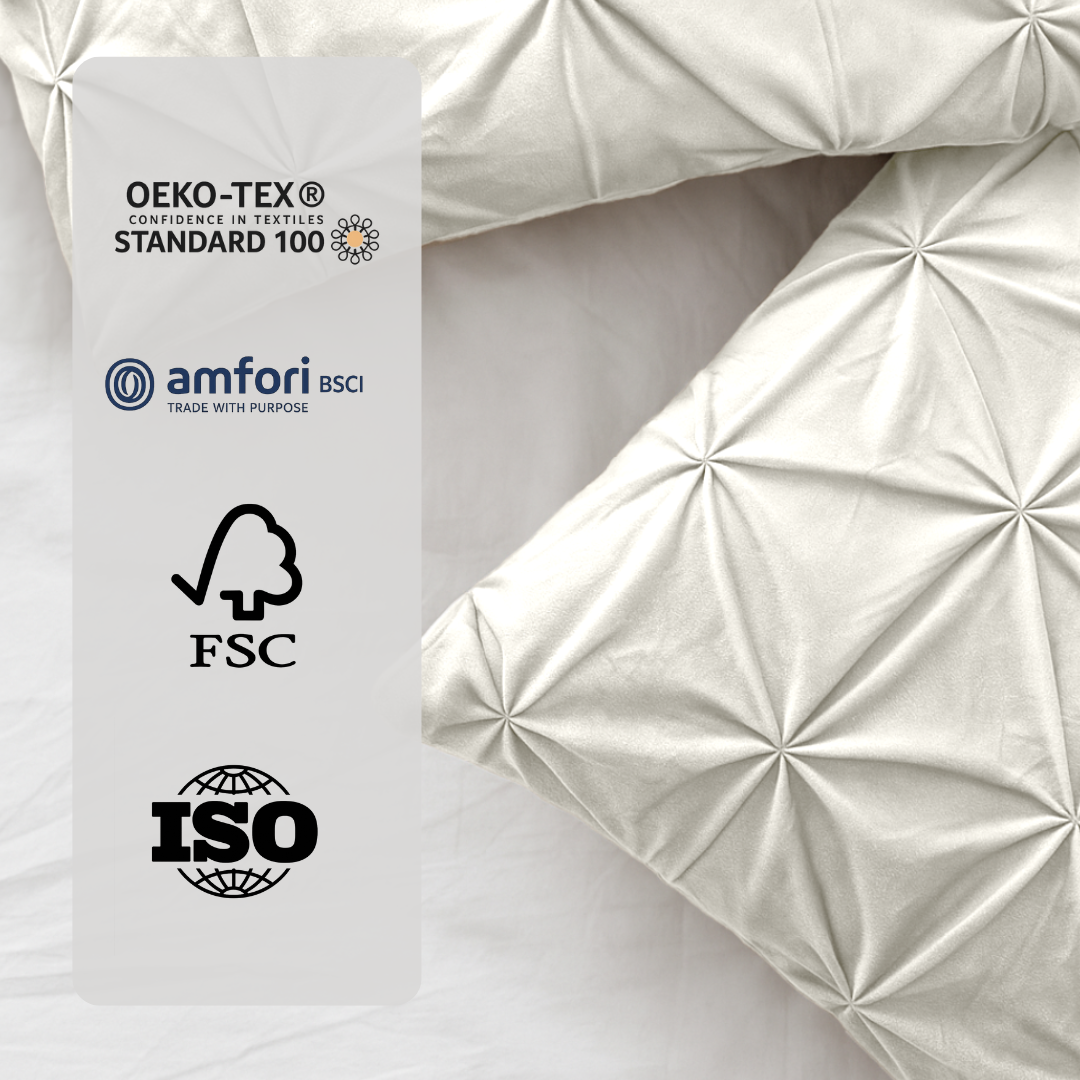 Dekbed Zonder Overtrek Velvet™ Diamond Pearl White