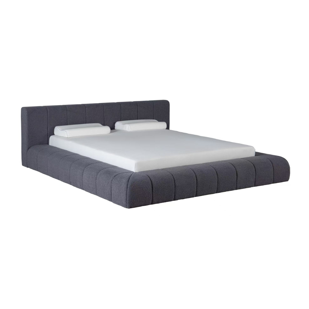 Amore Jazz Teddy bed + Hybrid Pocket 500 Matras - Nº144 - Grey Antra