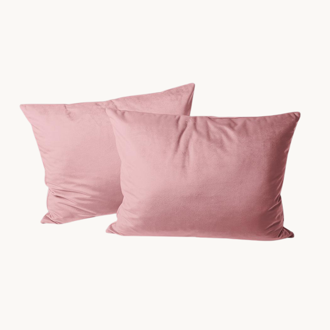 Kussenslopen Velvet Rose Wood 60x70 cm 2-pack