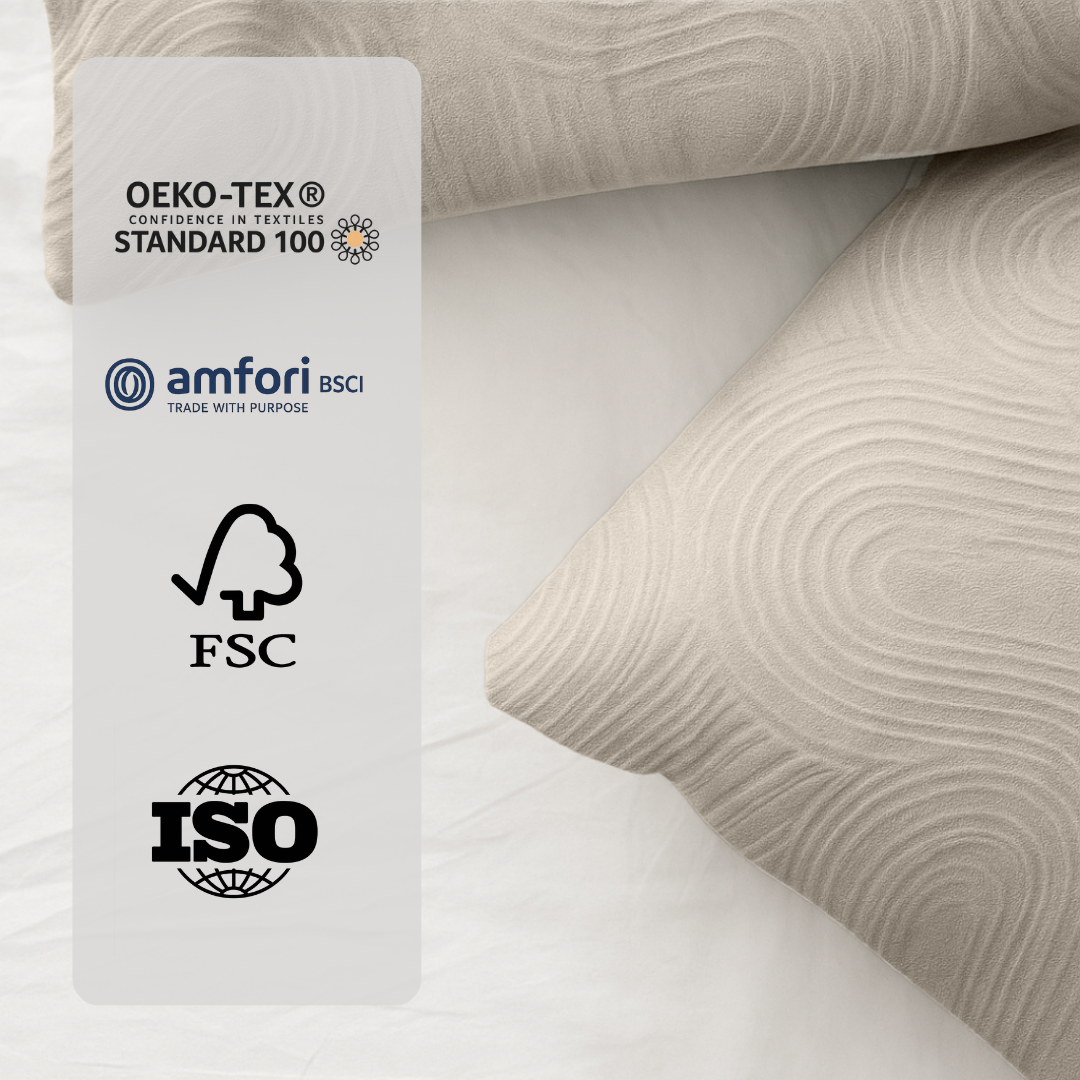 Dekbed Zonder Overtrek Velvet Japandi Sand