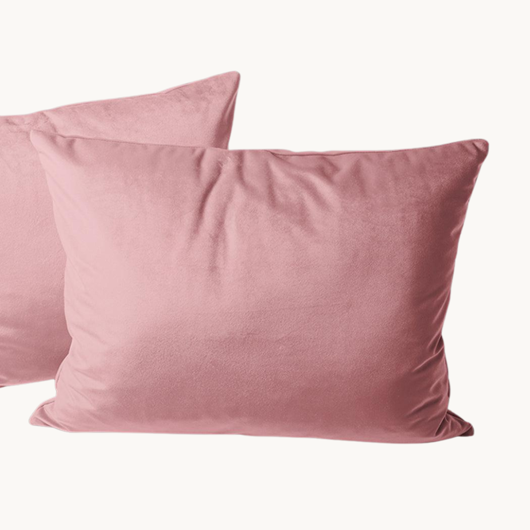 Kussenslopen Velvet Rose Wood 60x70 cm 2-pack