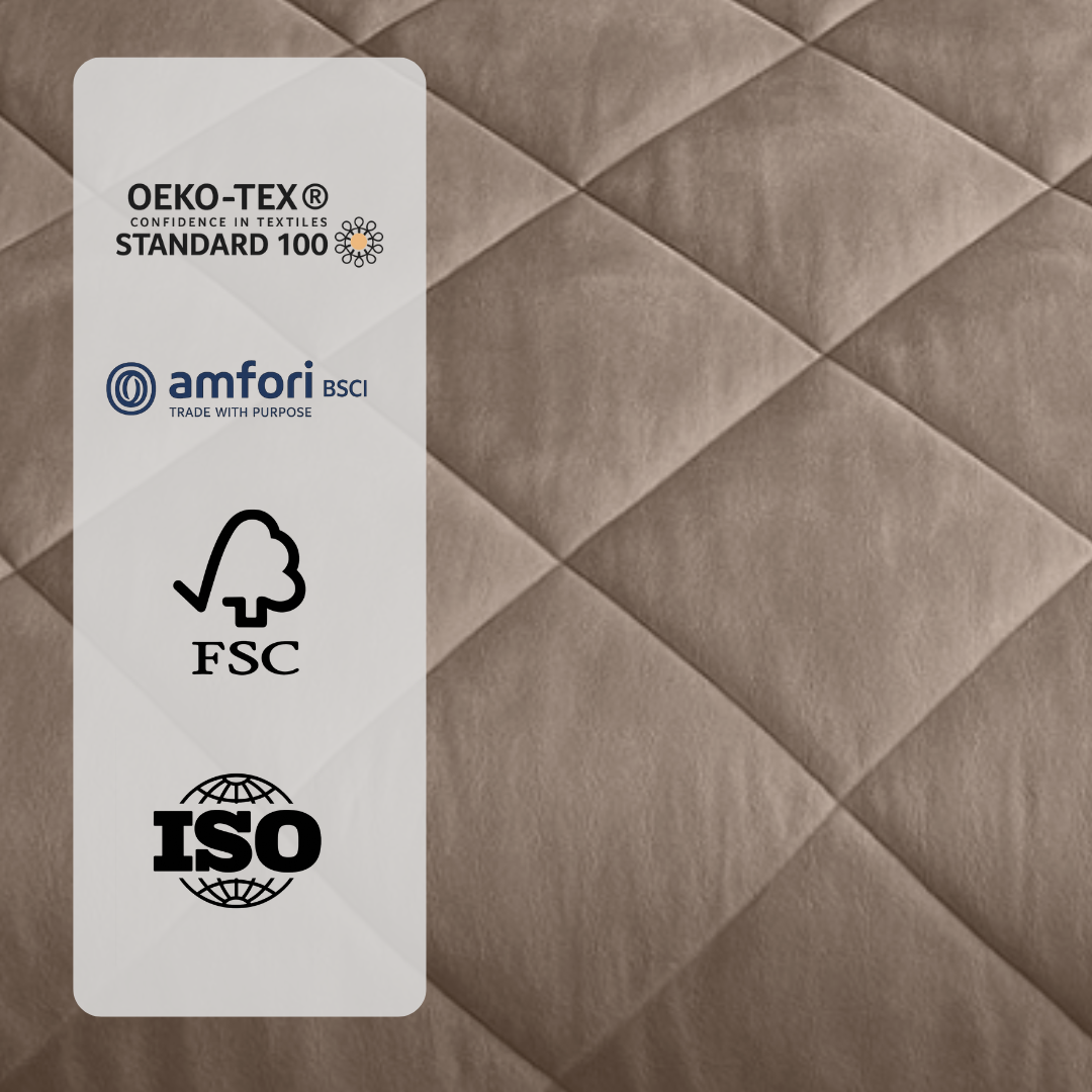 YNOT Dreambed Cloud Velvet™ Taupe / Grey