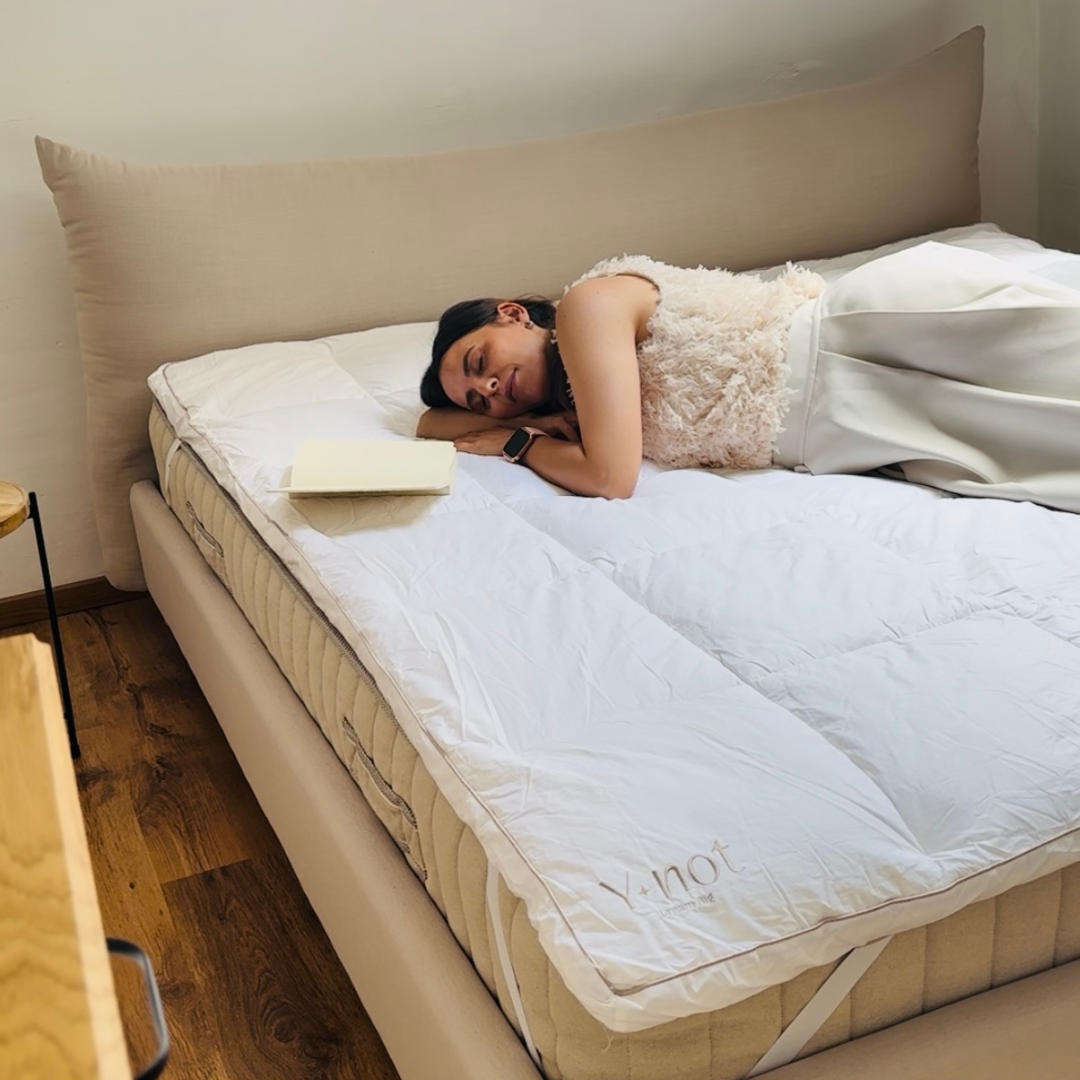 Y-NOT Hotel Donsveren Oplegmatras-Topper voor Extra Comfort