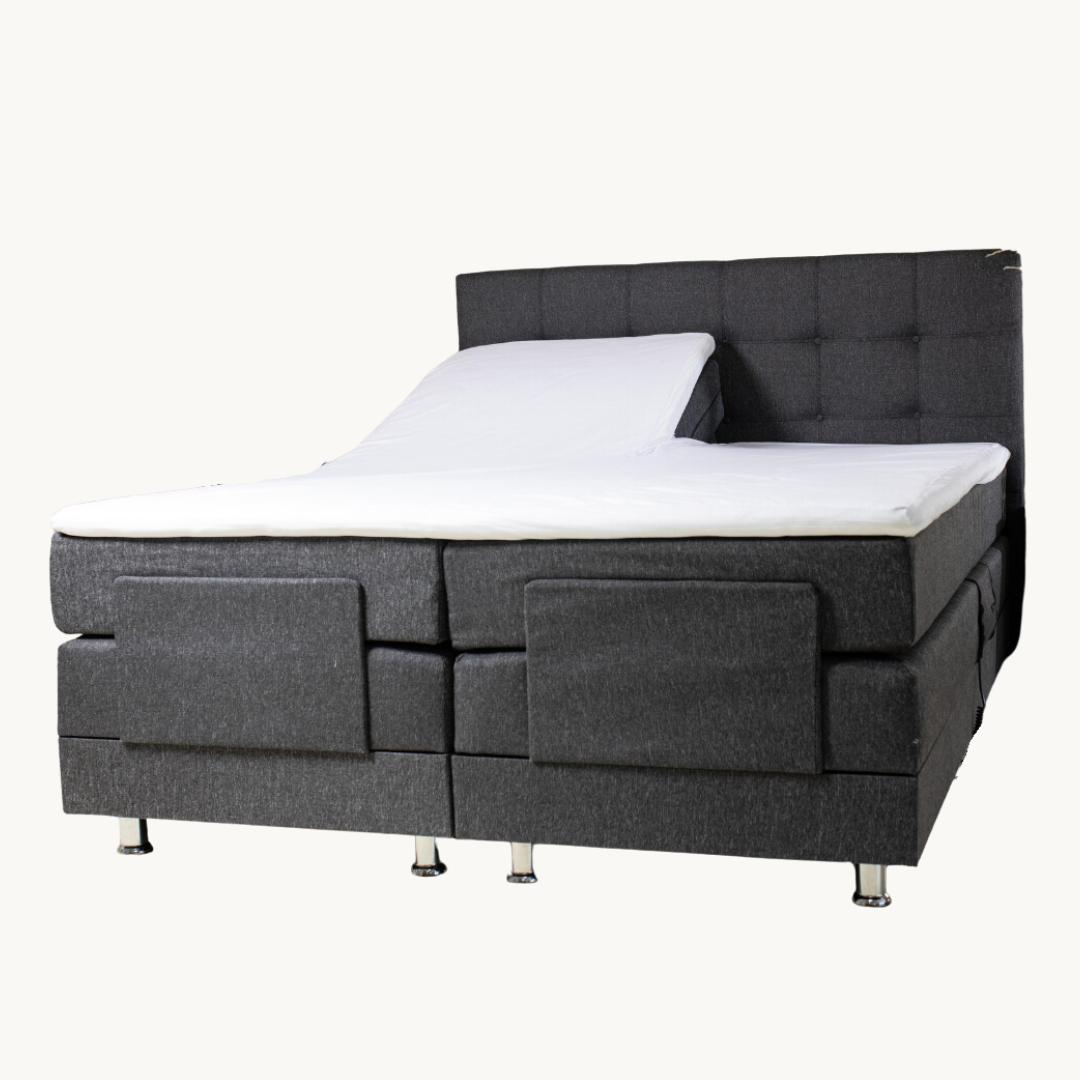 Split-topper Molton hoeslaken