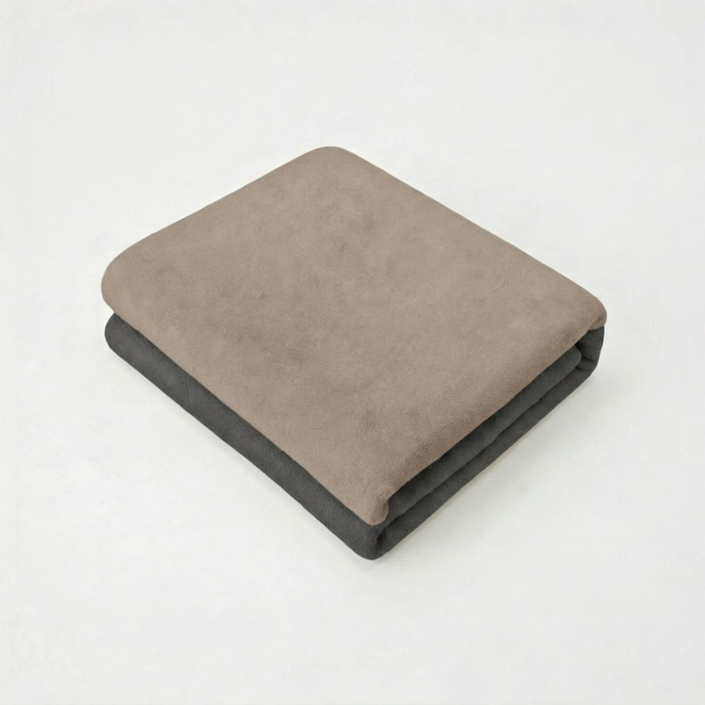 Y-NOT Kussenslopen Jersey Flannel Taupe/Antra 60x70 cm 2-pack