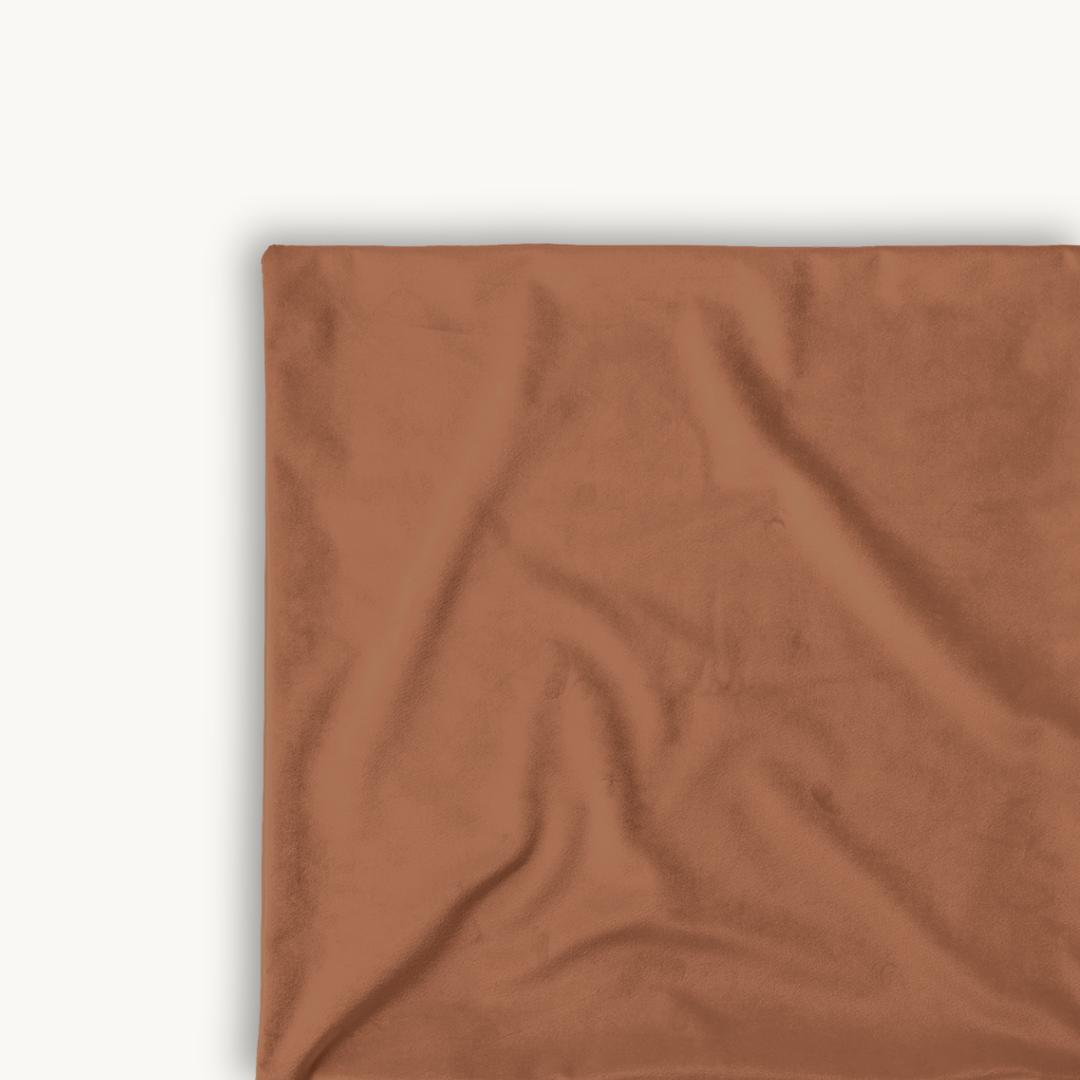 Dekbedovertrek set Velvet Caramel Latte
