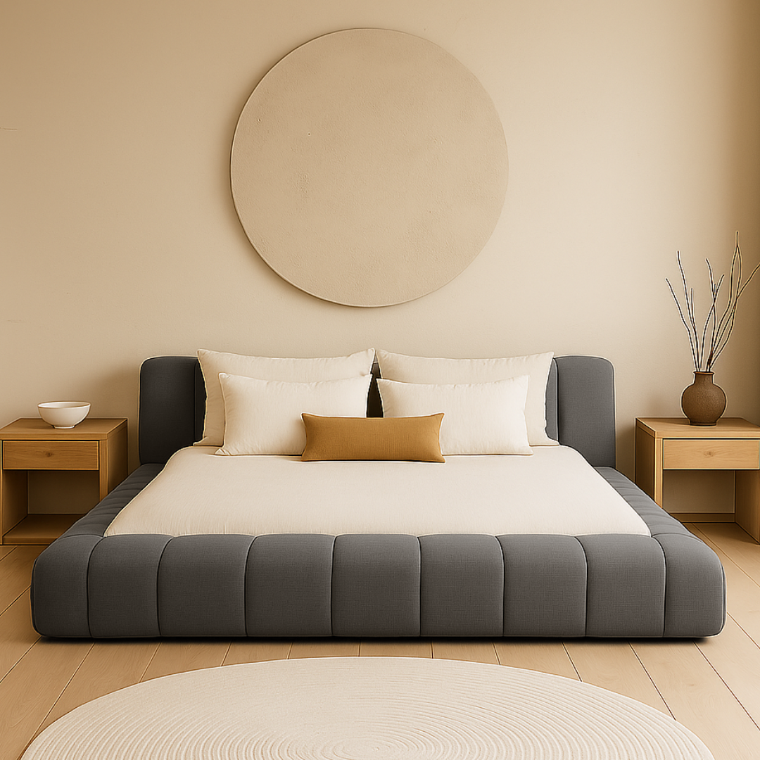 Amore Jazz Teddy bed + Hybrid Pocket 500 Matras - Nº144 - Grey Antra