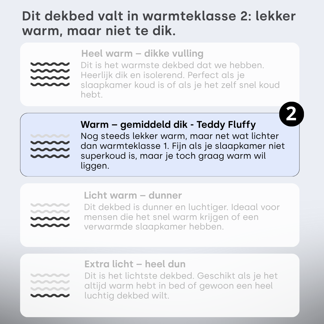 Dekbed Zonder Overtrek Teddy Fluffy™ Iced Coffee Taupe