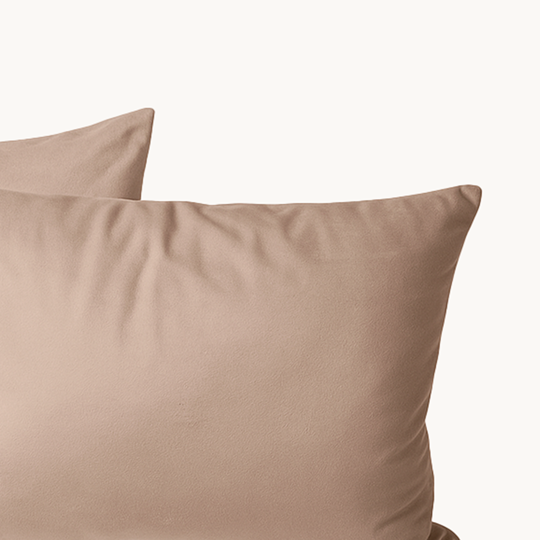 Kussenslopen Velvet Nude 60x70 cm 2-pack