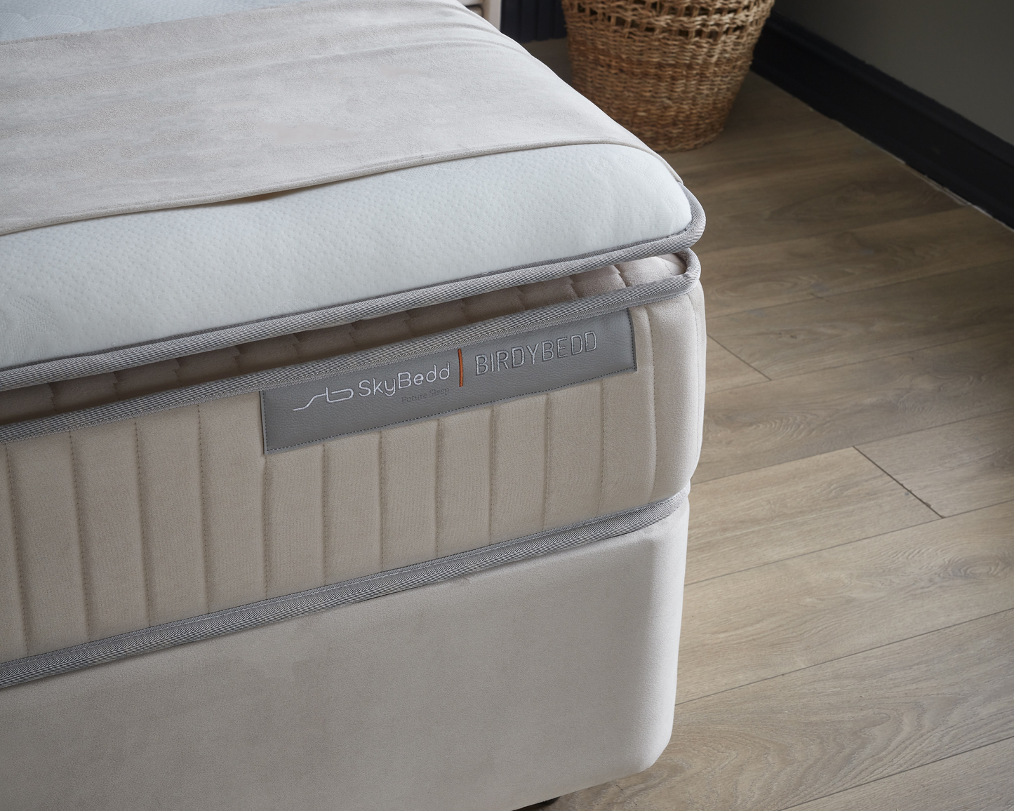 Boxspring met Opbergruimte Birdybedd - Complete set - Nº75 - Cannoli Cream