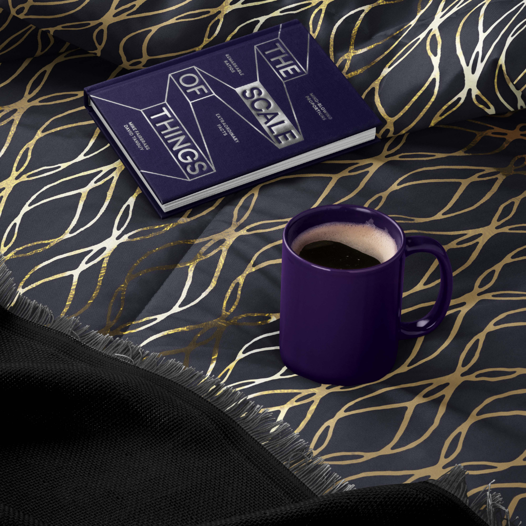 Dekbedovertrek Glam Luxe Gold Black