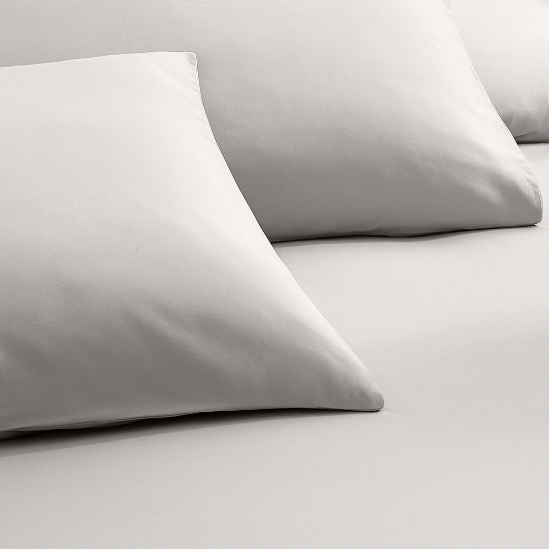 Kussenslopen Percal Katoen Pearl White 60x70 cm 2-pack