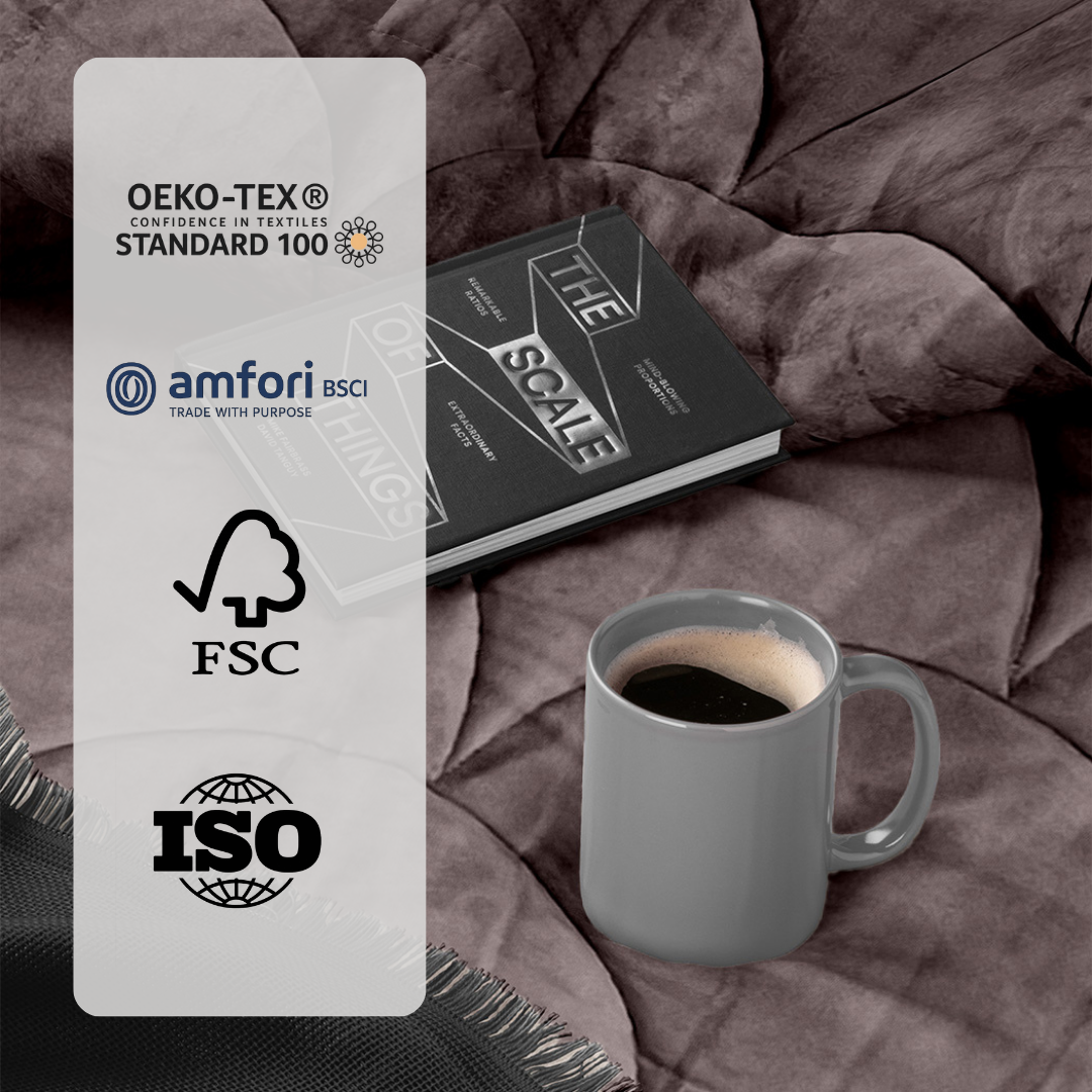 Dekbed Zonder Overtrek Velvet™ Black