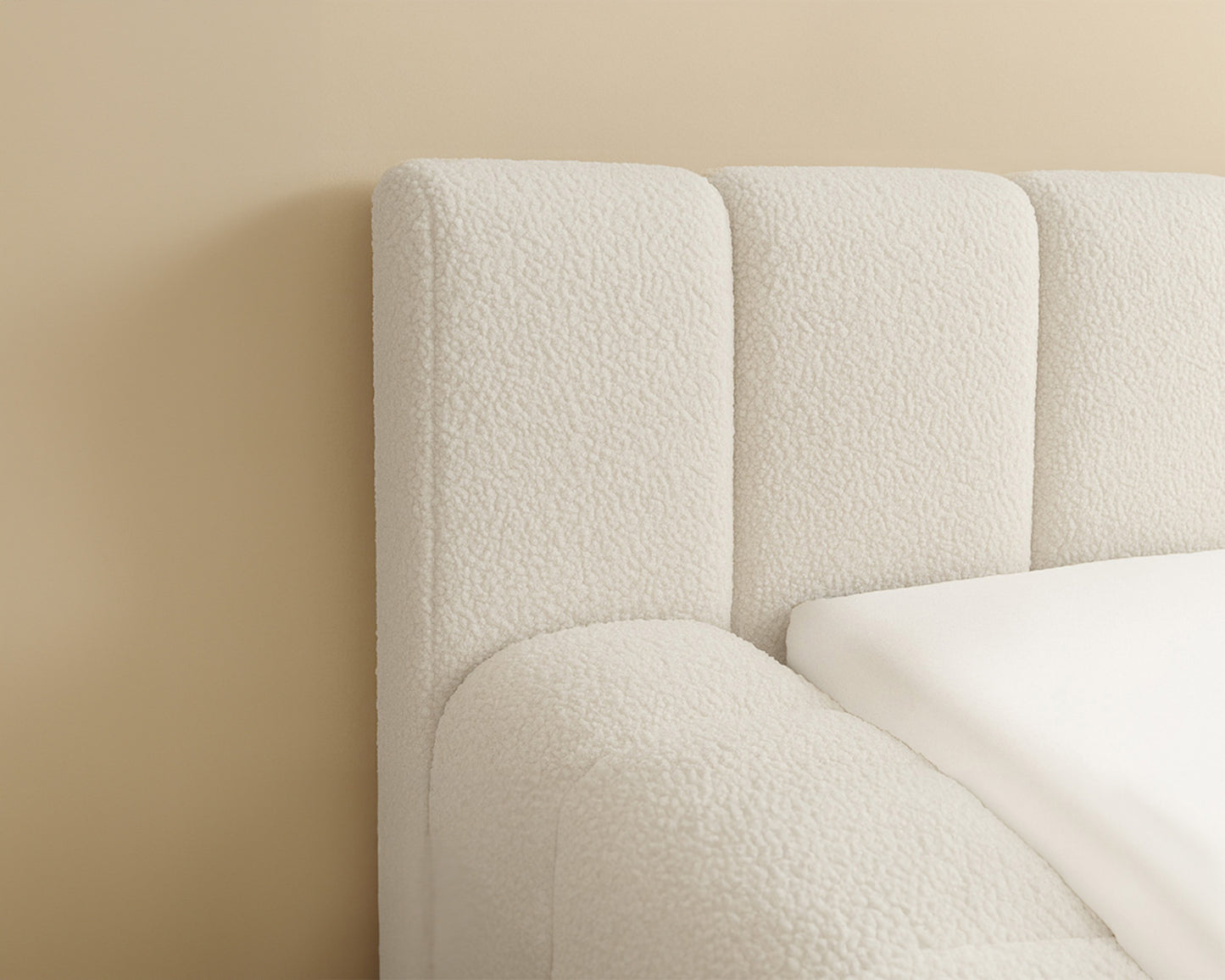 Amore Jazz Teddy bed + Hybrid Pocket 500 Matras - Nº28 - Pearl White