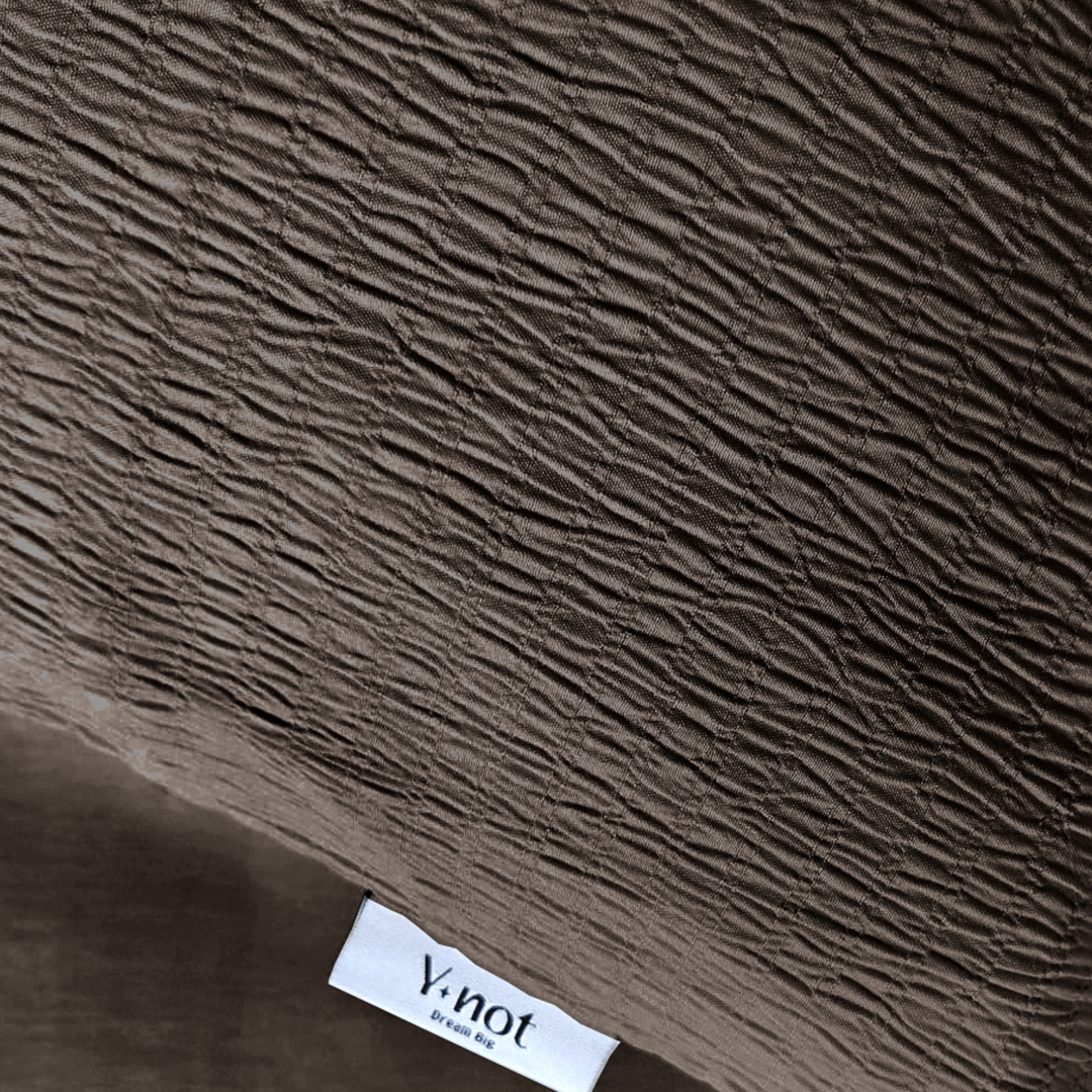 Dekbed Zonder Overtrek Micro Mousseline Bruin