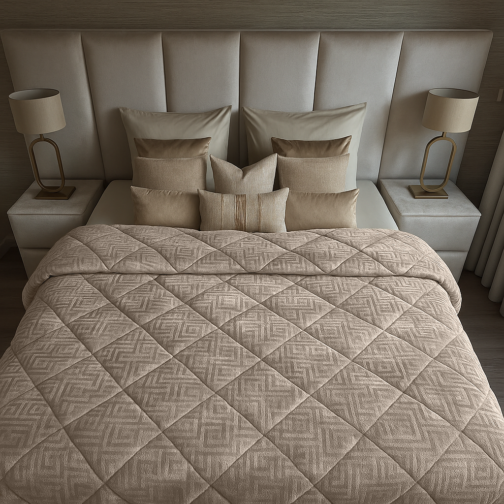 Dekbed Zonder Overtrek Signature Velvetâ„¢ Designer Taupe