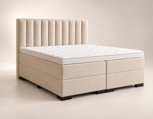 Y-NOT - Lumière Boxspring - Complete set - Nº11 Pearl Ivory