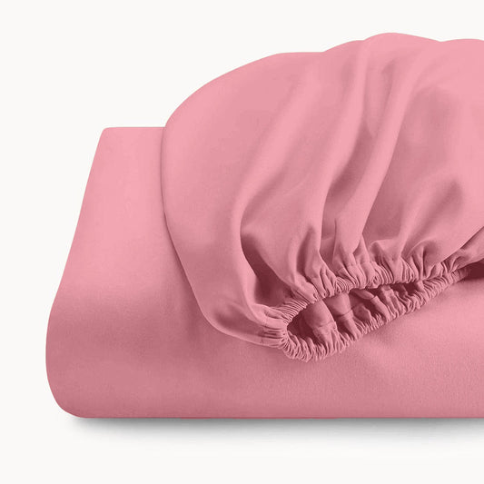 Charmant Roze Jersey Hoeslaken Premium