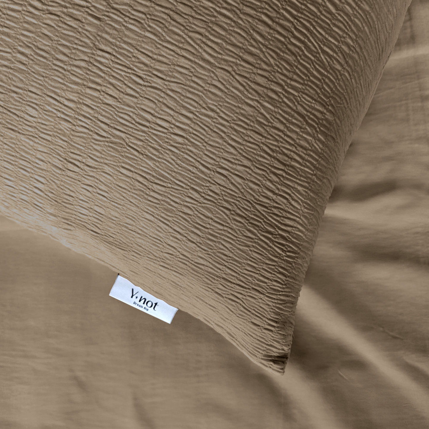 Dekbedovertrek set Micro Mousseline Taupe