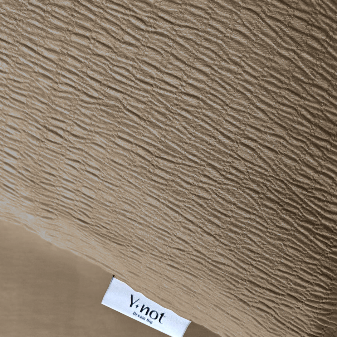 Dekbed Zonder Overtrek Micro Mousseline Taupe