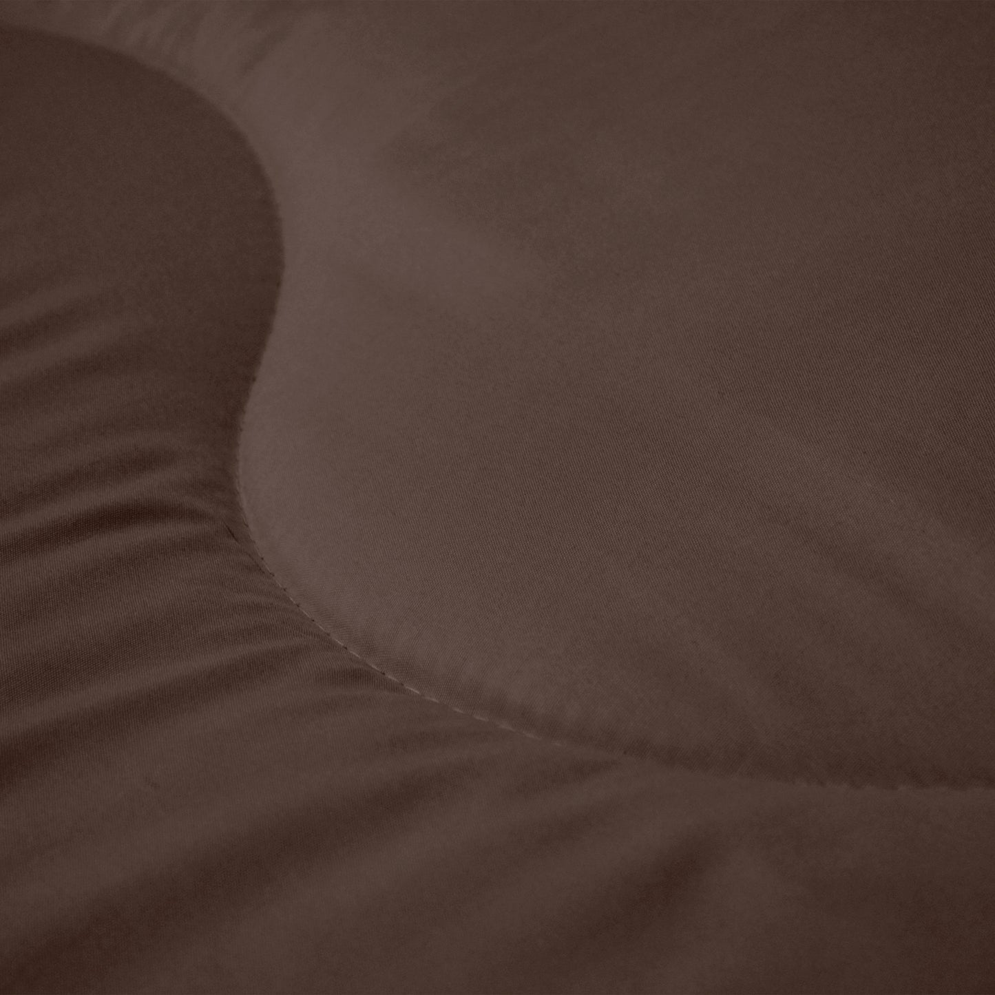 Dekbed Zonder Overtrek Japandi Curve Brown