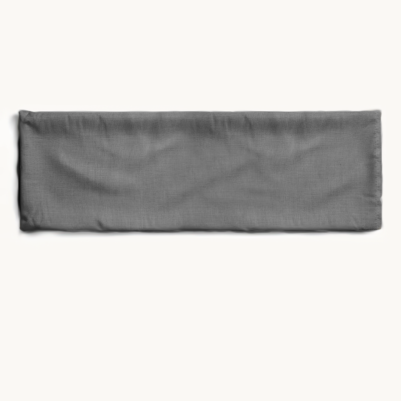 Bodypillow Kussensloop Premium Katoen Antraciet 40x145cm