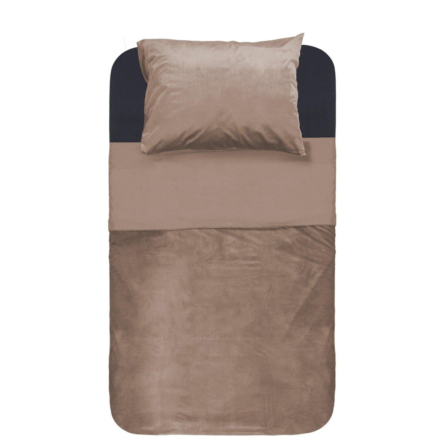 Dekbedovertrek set Fluweel / Velvet Nude - Y-NOT | be different