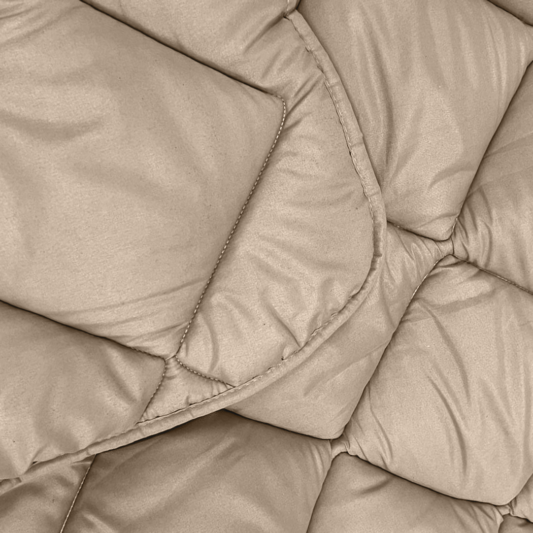 Y-NOT 4-Seizoenen Dekbed Taupe