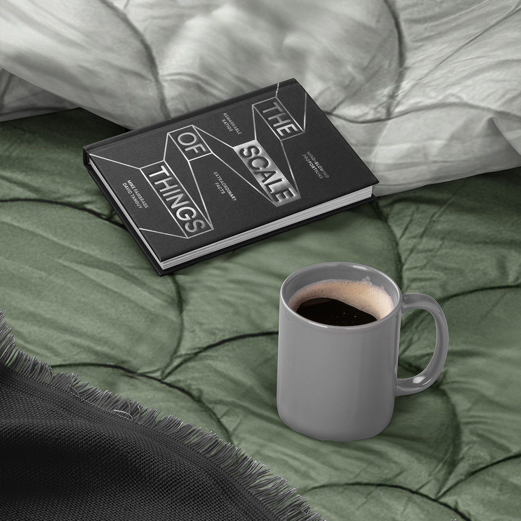 Dekbed Zonder Overtrek Mat Satijn Grey/Olive Green