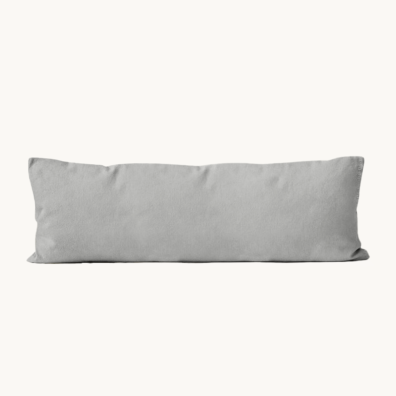 Bodypillow Kussensloop Premium Katoen Grijs 40x145cm
