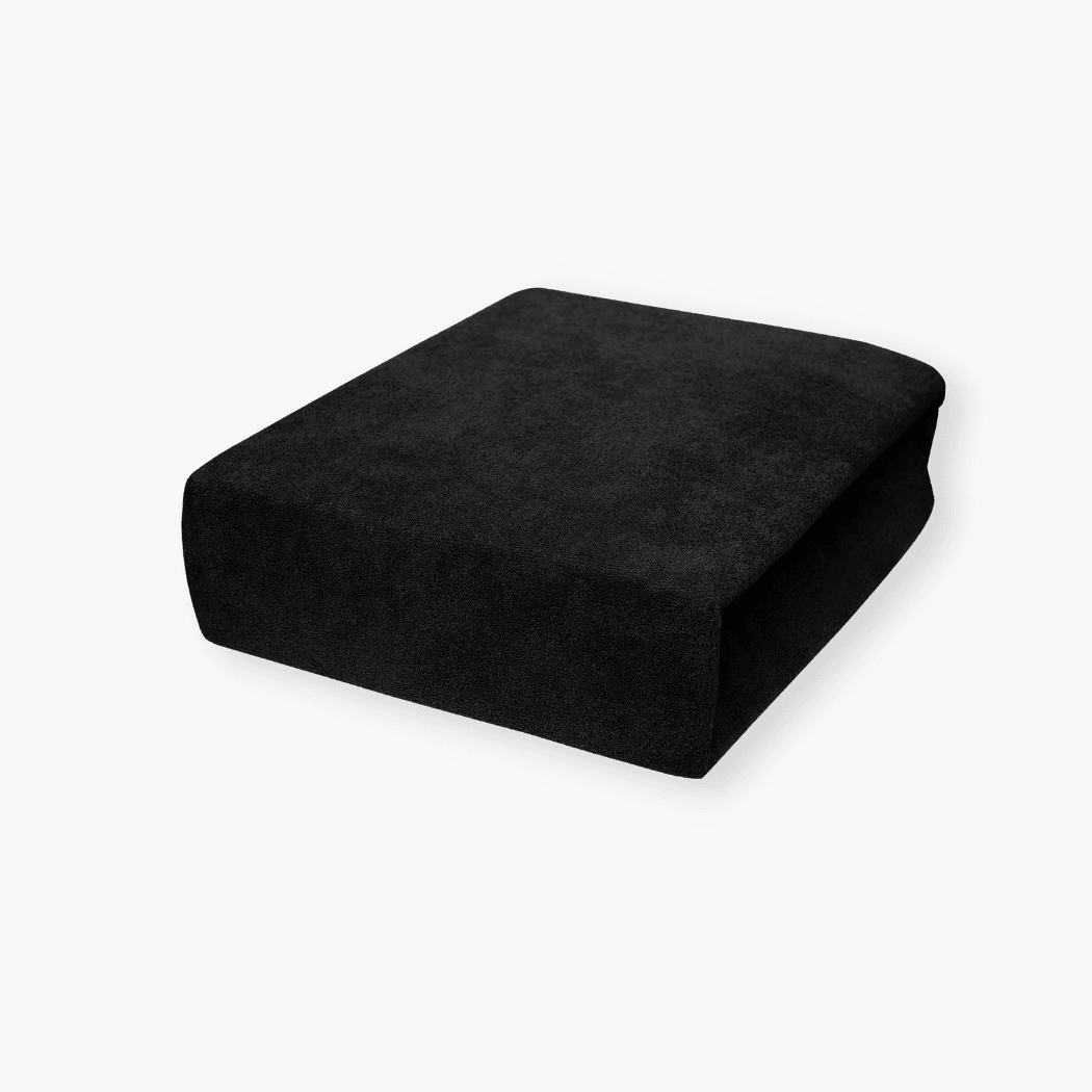 Matras Hoeslaken Velvet Jet Black