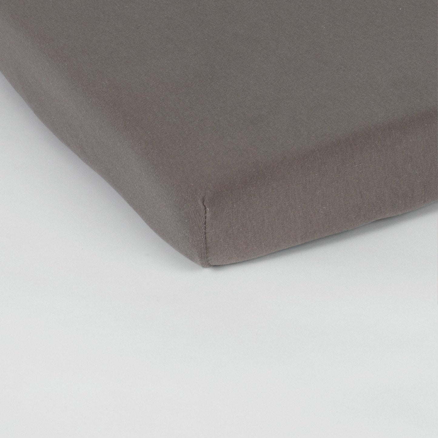 Topper Hoeslaken Katoen Satijn Premium Taupe
