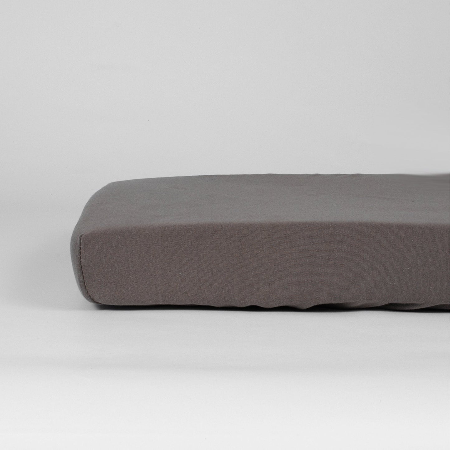 Topper Hoeslaken Katoen Satijn Premium Taupe
