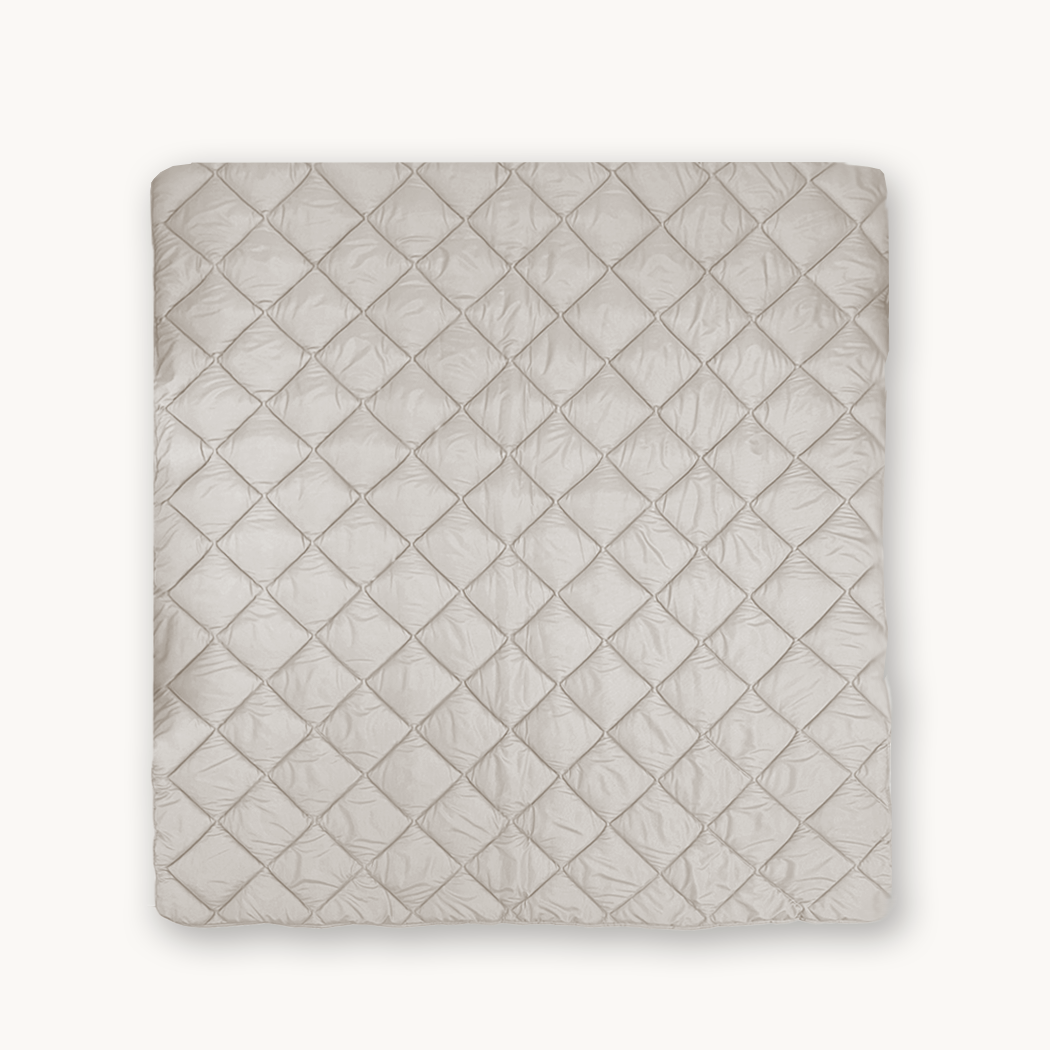 Dekbed Zonder Overtrek Mat Satijn Offwhite (220cm lang)