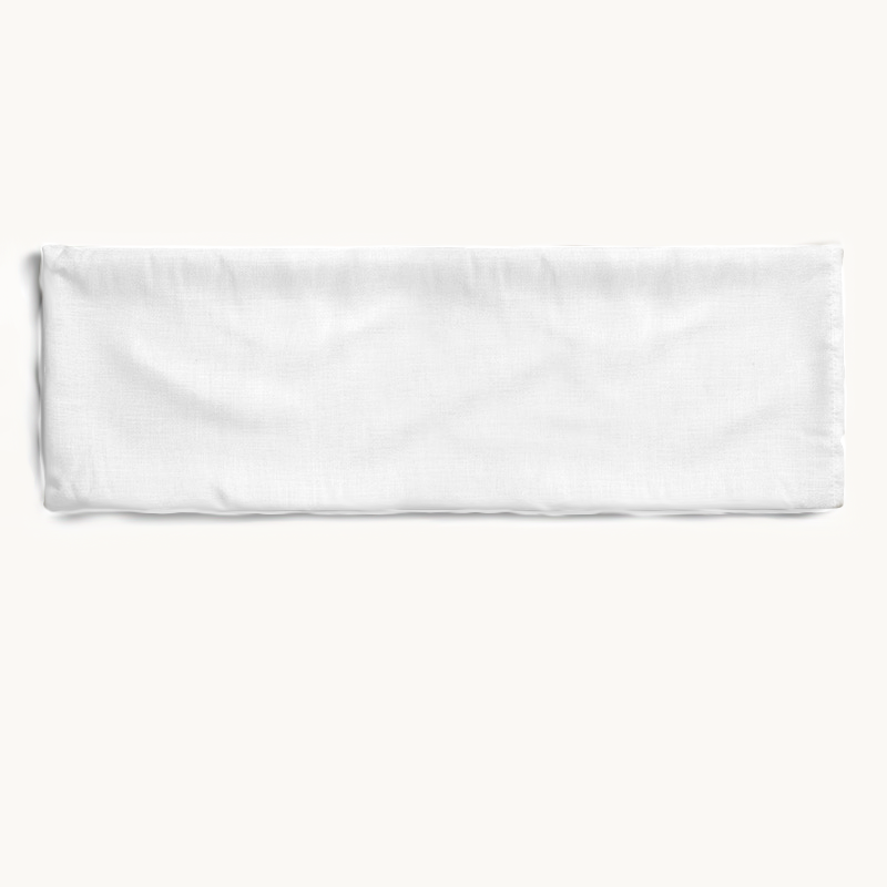 Bodypillow Kussensloop Premium Katoen White 40x145cm