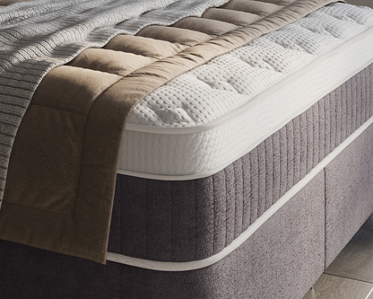 Allure bed met Opbergruimte + Hybrid Pocket 500 Matras  - Nº30 - Antraciet