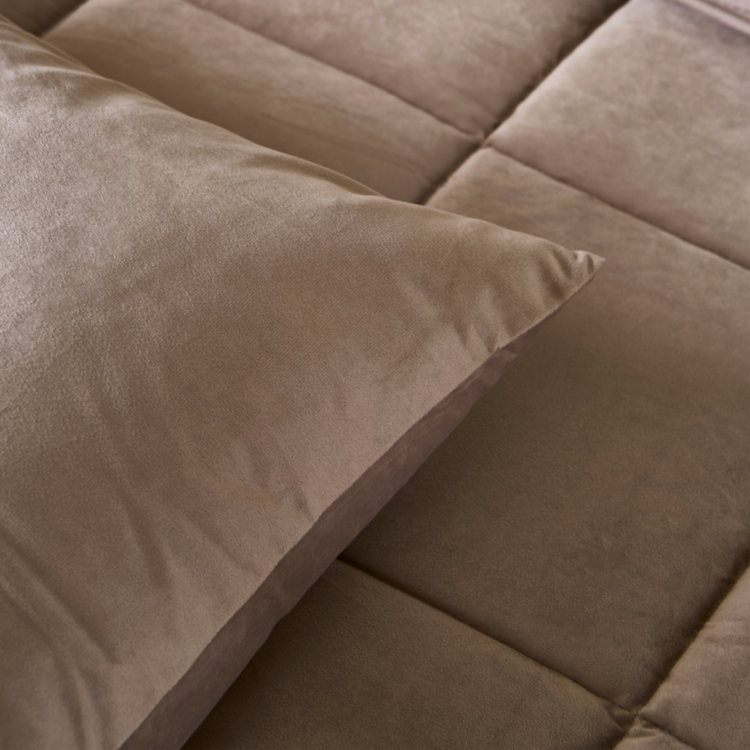 Dekbed Zonder Overtrek Velvet Taupe