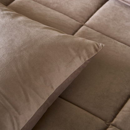 Dekbed Zonder Overtrek Velvet Taupe