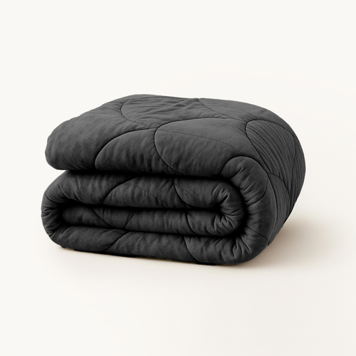 Y-NOT Velvet Dekbed Zwart