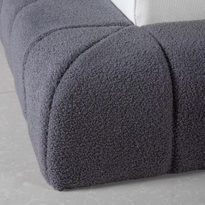 Amore Jazz Teddy bed  + Hybrid Pocket 500 Matras - Nº144 - Grey Antra
