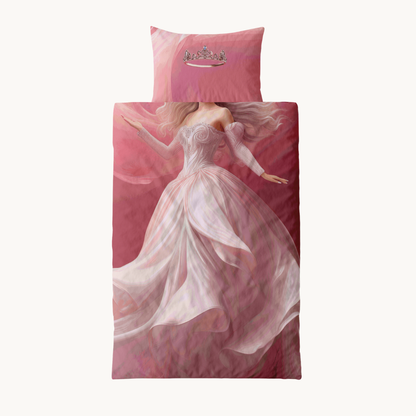 Kids Dekbed Zonder Overtrek Princes Inclusief Kussensloop