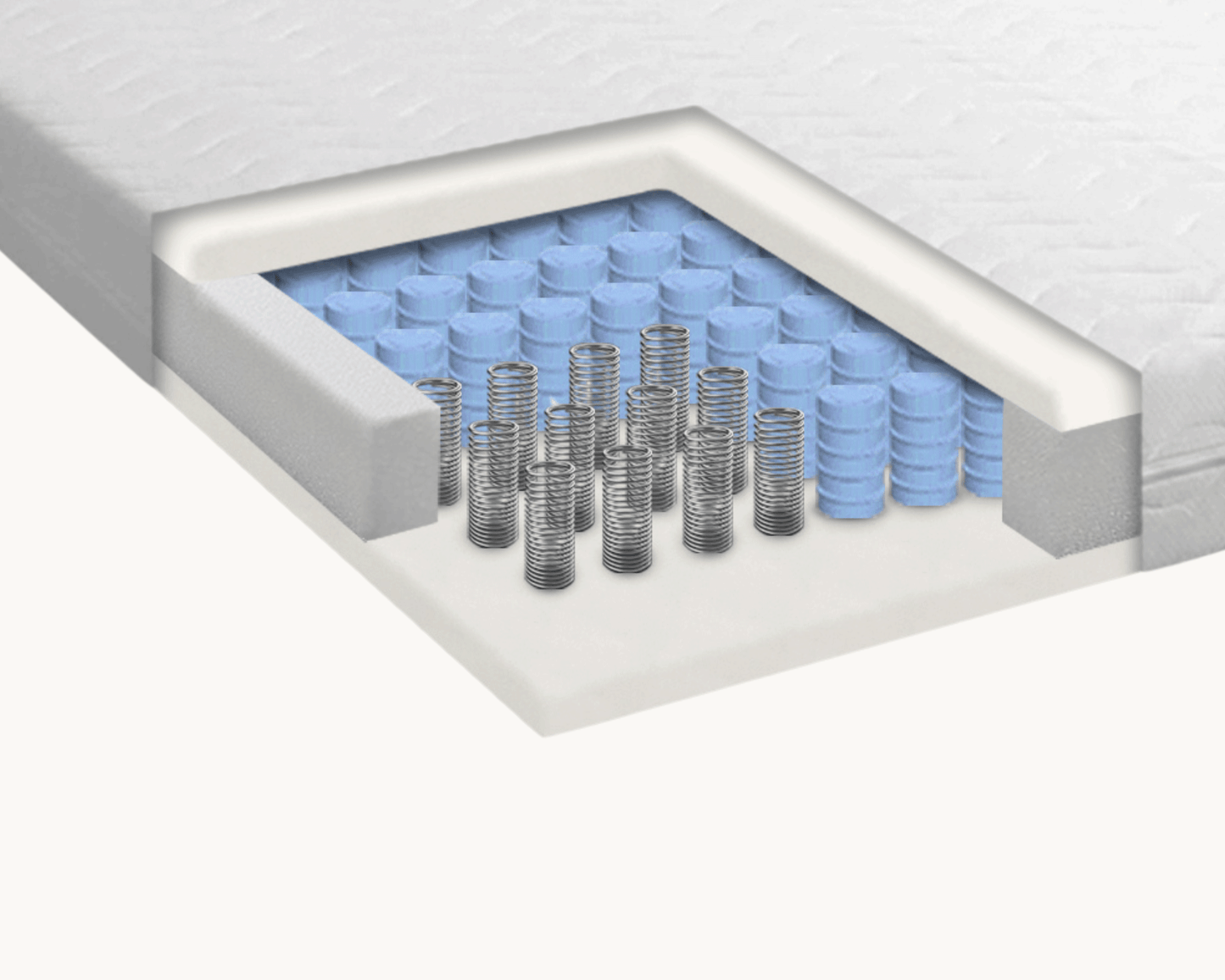 Y-NOT - Elektrische Boxspring - Lumière - Complete set - Nº15 Gray