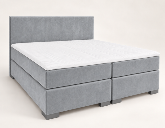Y-NOT - Mila Boxspring - Complete set - Grijs