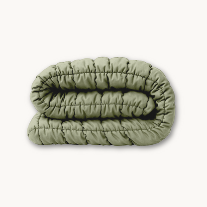 Dekbed Zonder Overtrek Fluffy Cube Pistachio Green