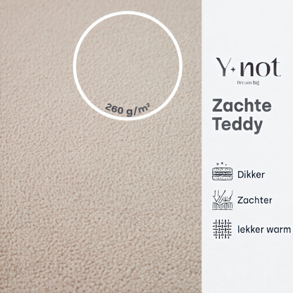 Matras Hoeslaken Teddy - Blush Pink