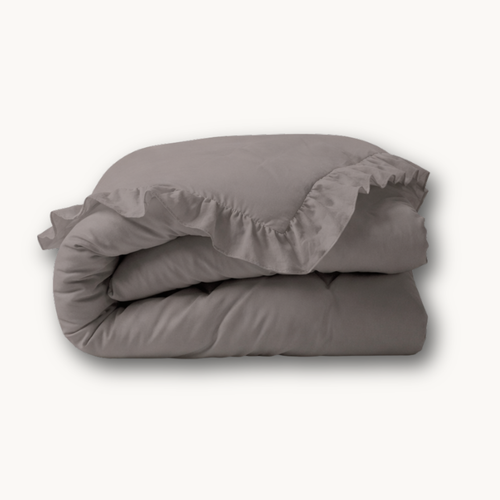Y-NOT Ruffles Dekbed Taupe