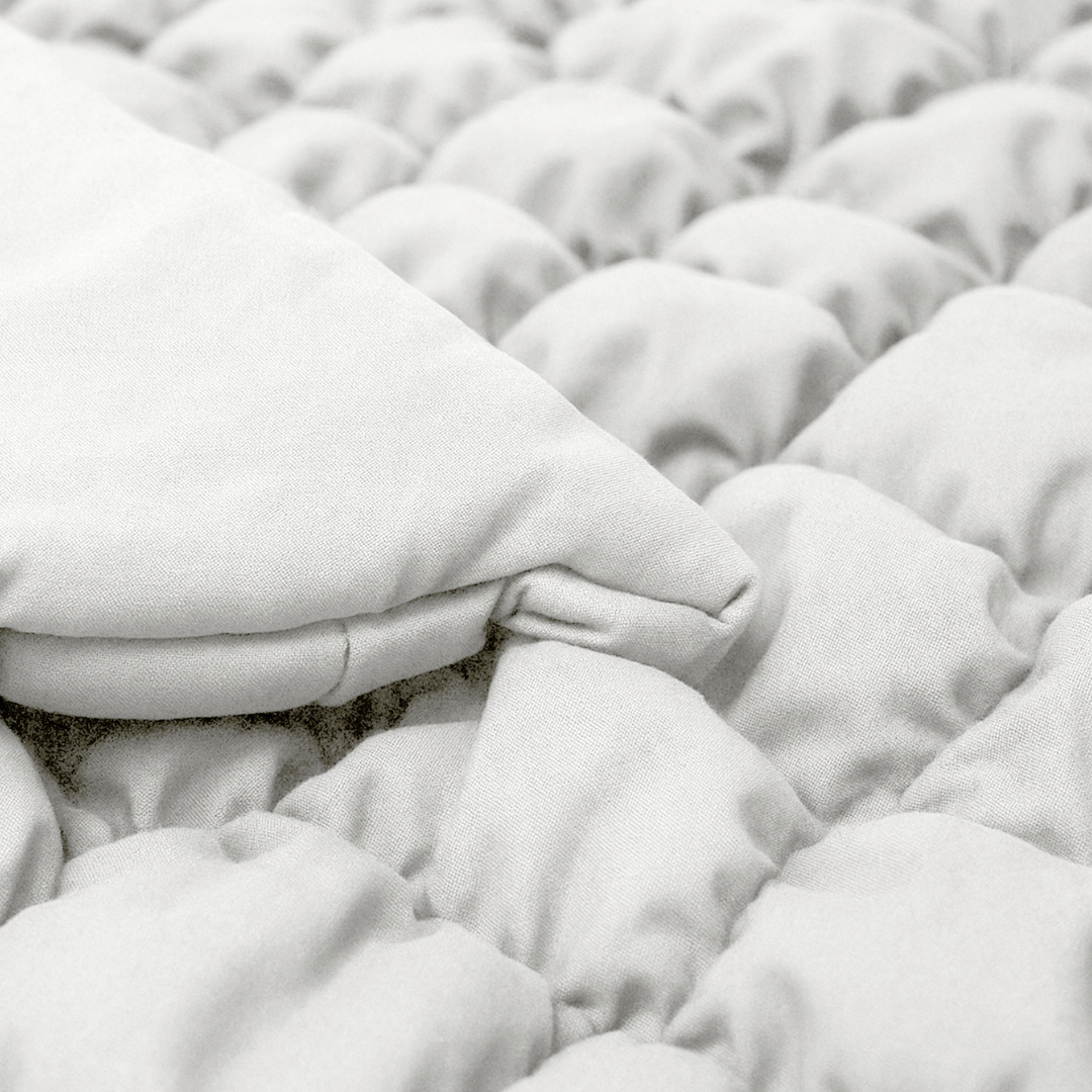 Dekbed Zonder Overtrek Fluffy Cube White