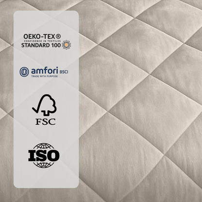 Dekbed Zonder Overtrek Velvet™ Pearl White