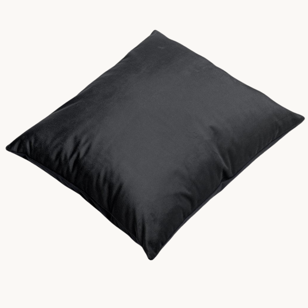 Velvet Kussenslopen - Zwart