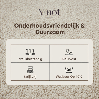 Matras Hoeslaken Teddy - Iced Coffee Taupe